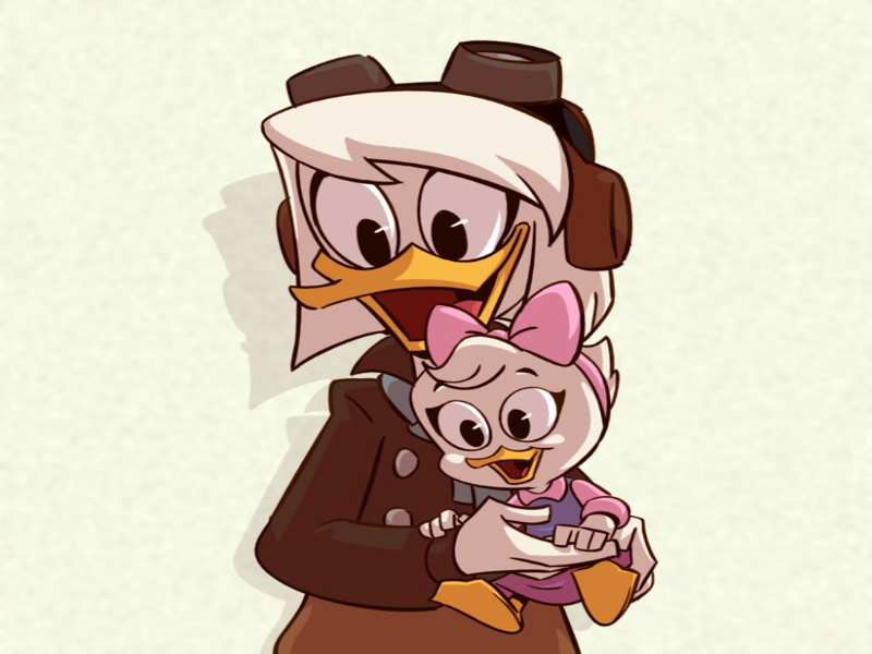 Della and Baby Faith puzzle