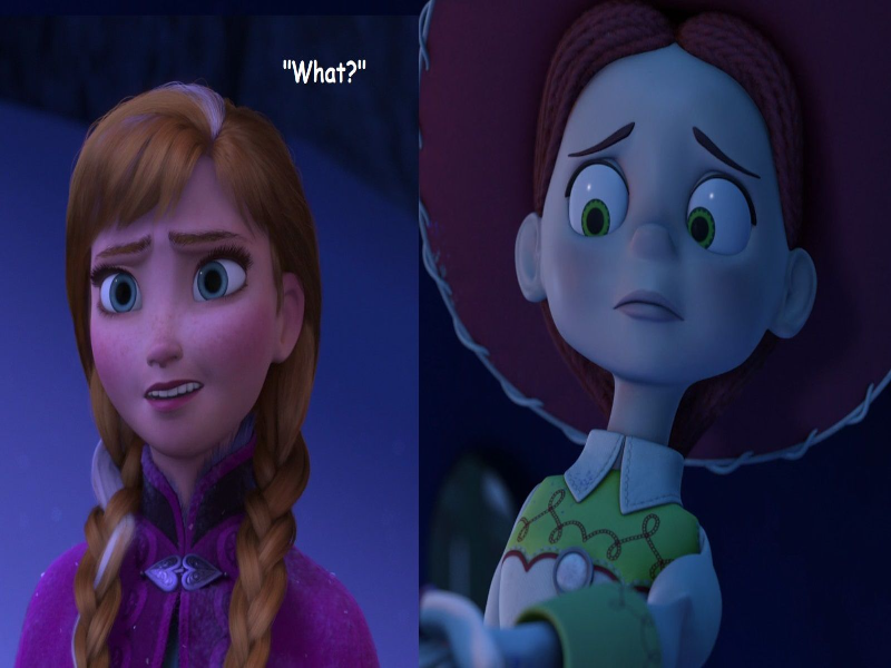 Anna and Jessie confused puzzle