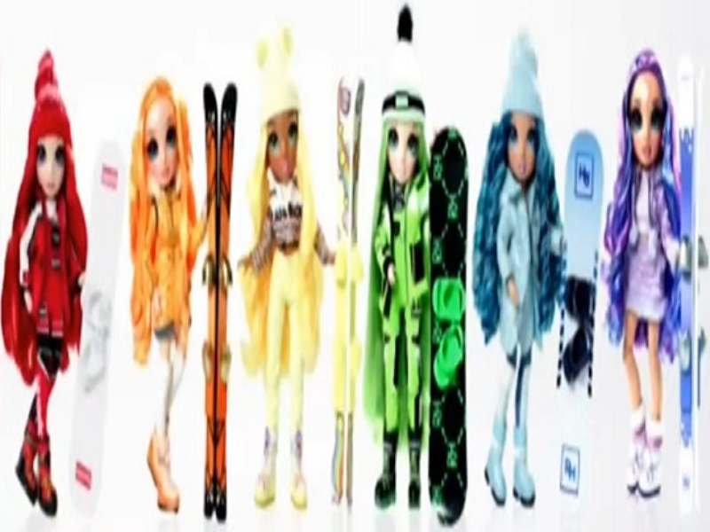 rainbow high winter break dolls puzzle