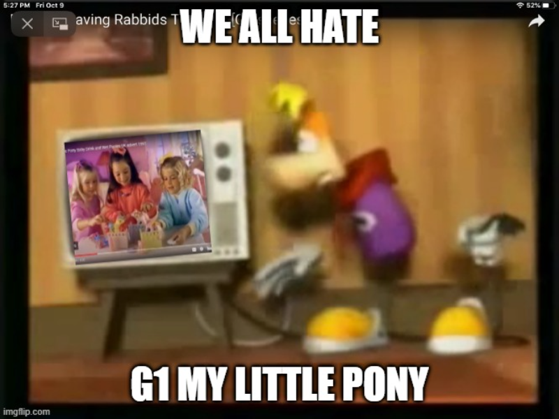 Rayman Hates MLP G1 puzzle
