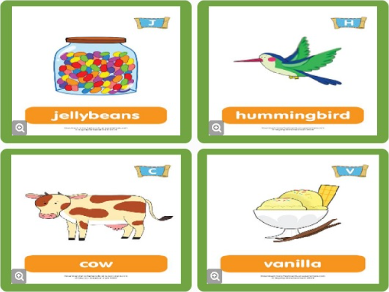 jellybeans hummingbird cow vanilla puzzle