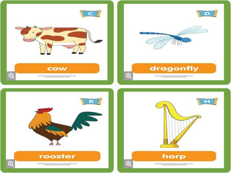 cow dragonfly rooster harp puzzle
