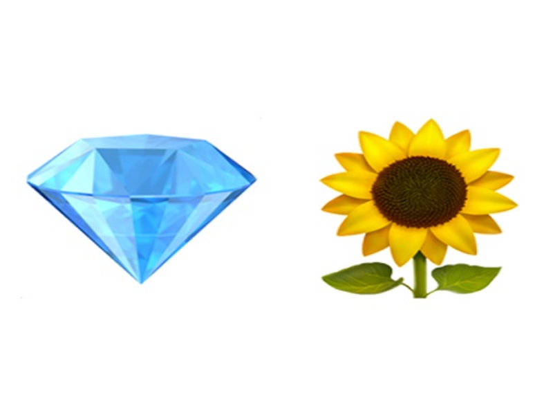 gem stone sunflower puzzle