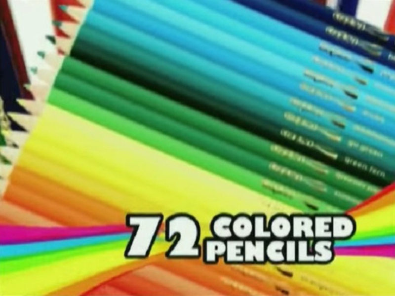 seventy two colored pencils puzzle