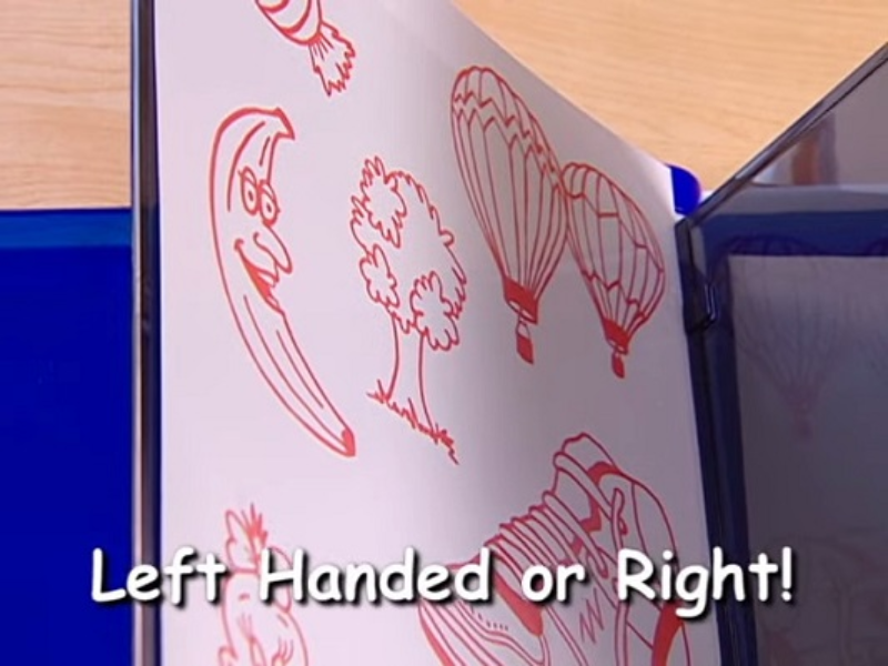 left handed or right puzzle