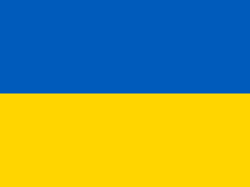 Ukraine Flagge puzzle