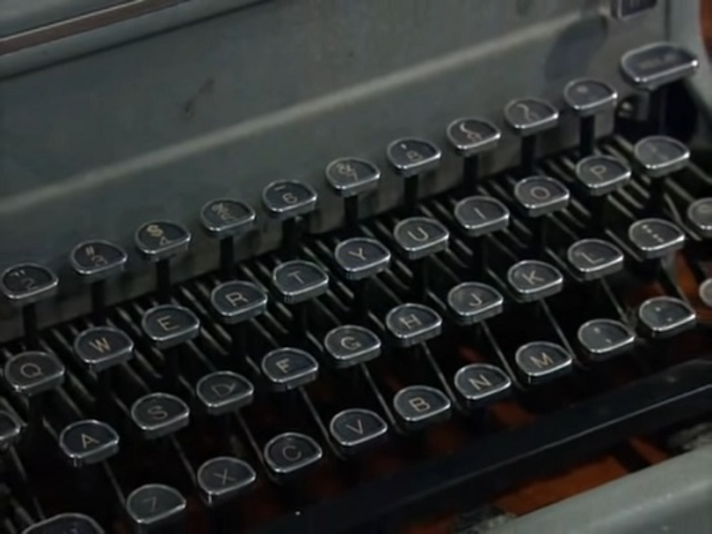 typewriter puzzle
