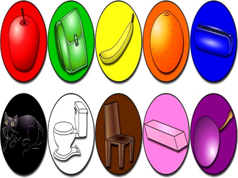 red green yellow orange blue black white brown pink purple puzzle