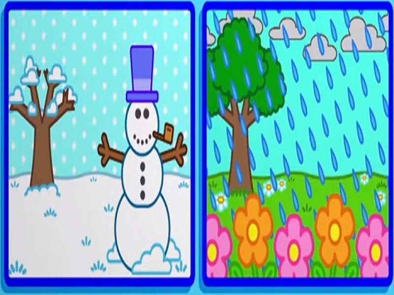 winter spring puzzle