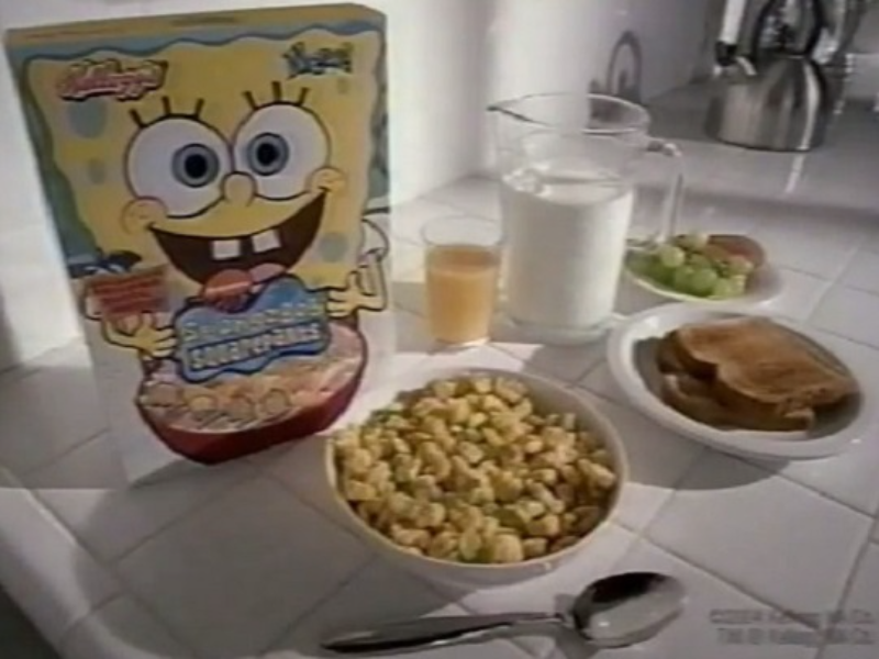 spongebob squarepants cereal puzzle