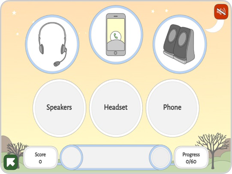 speakers headset phone puzzle