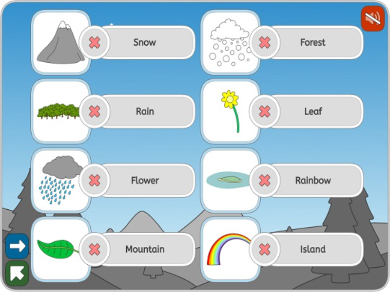 snow forest rain leaf flower rainbow mountain island puzzle