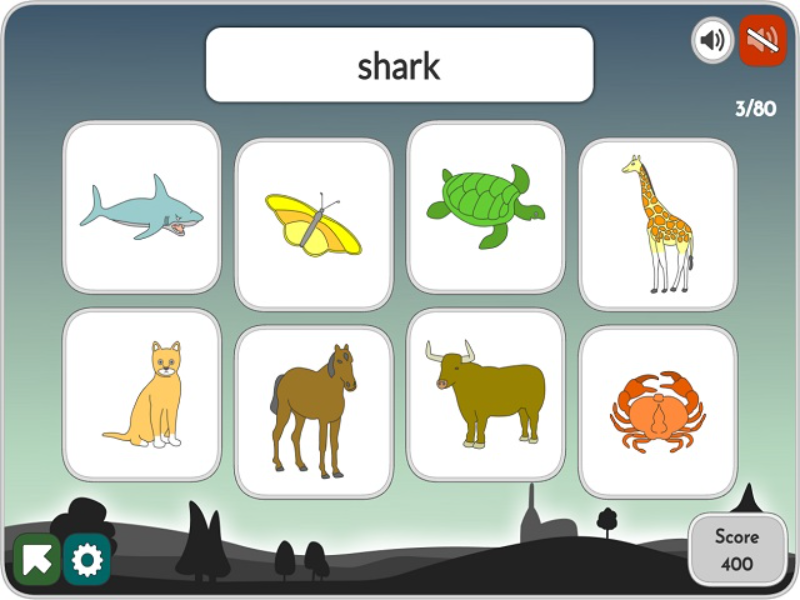 shark shark butterfly turtle giraffe cat horse bull crab puzzle