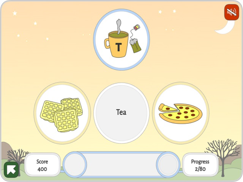 waffles tea pizza puzzle