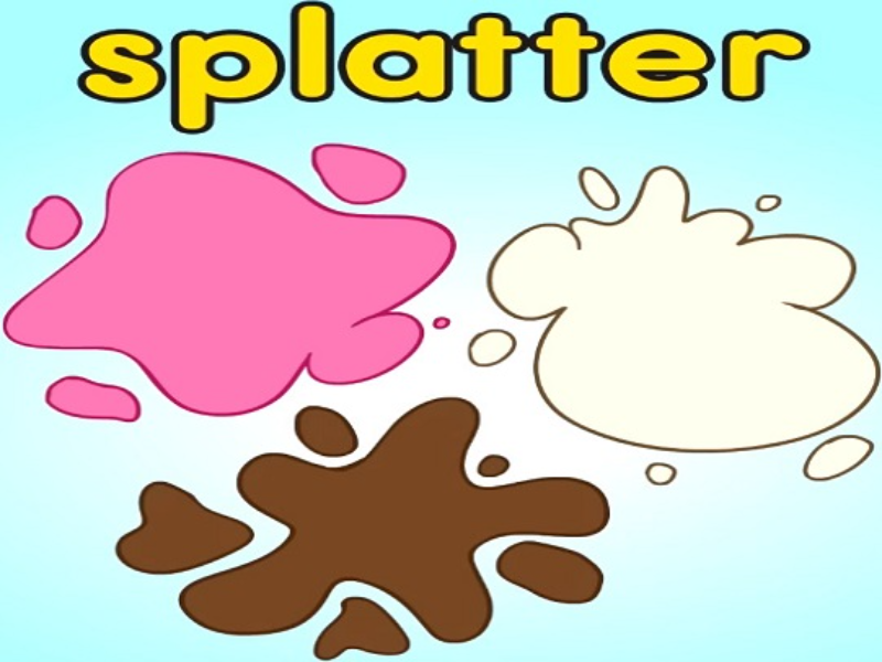 splatter puzzle