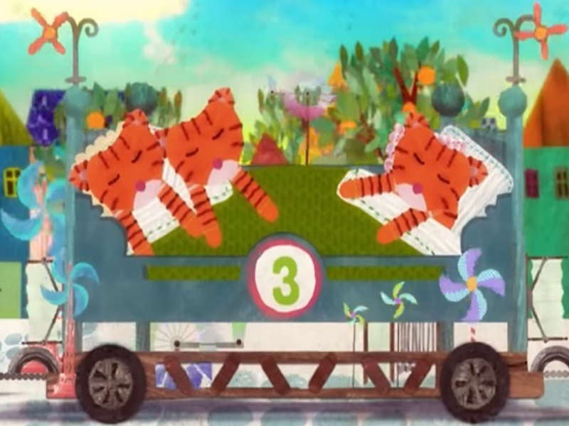 three tigers snoozing puzzle