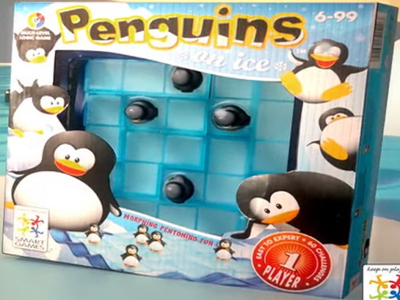 penguins on ice puzzle