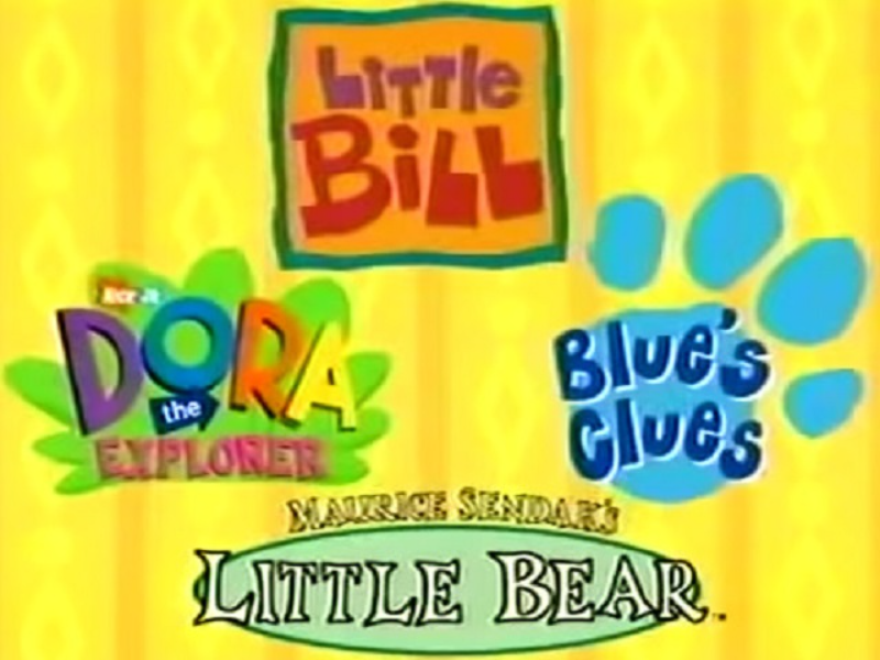 little bill dora the explorer blues clues little bear puzzle