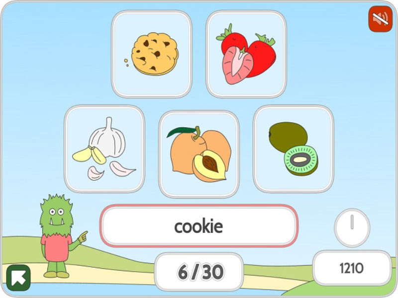 cookie cookie strawberries garlic peaches kiwifruit puzzle