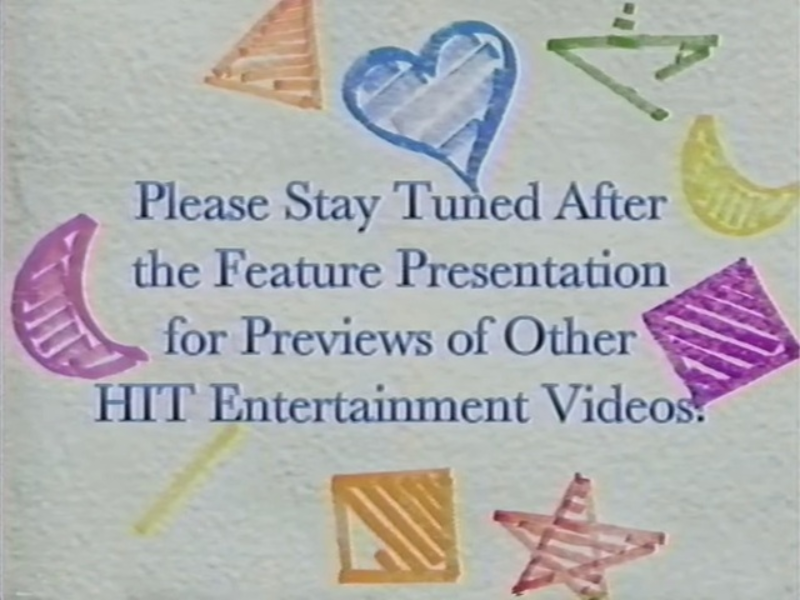 please stay tuned after feature presentation previews other hit entertainment videos puzzle