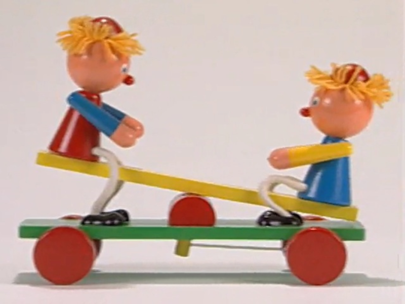 two boys seesaw puzzle