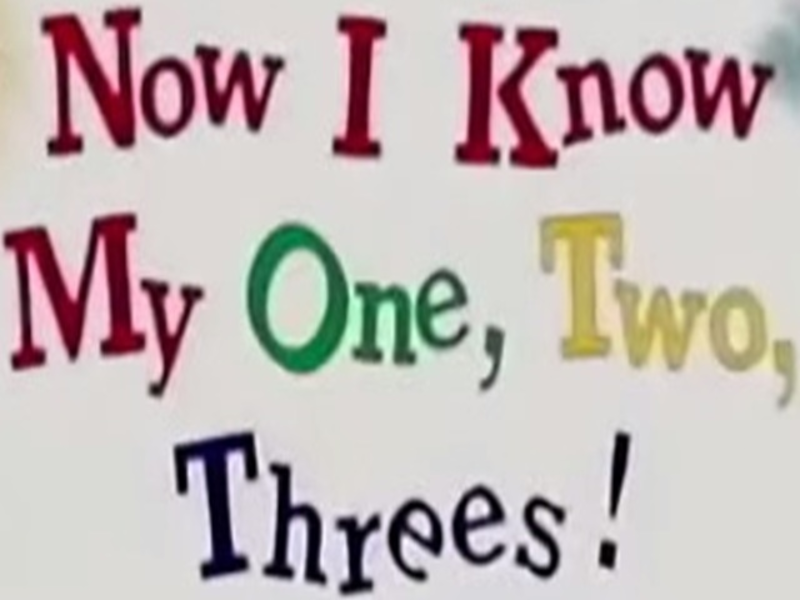 now know one two threes puzzle