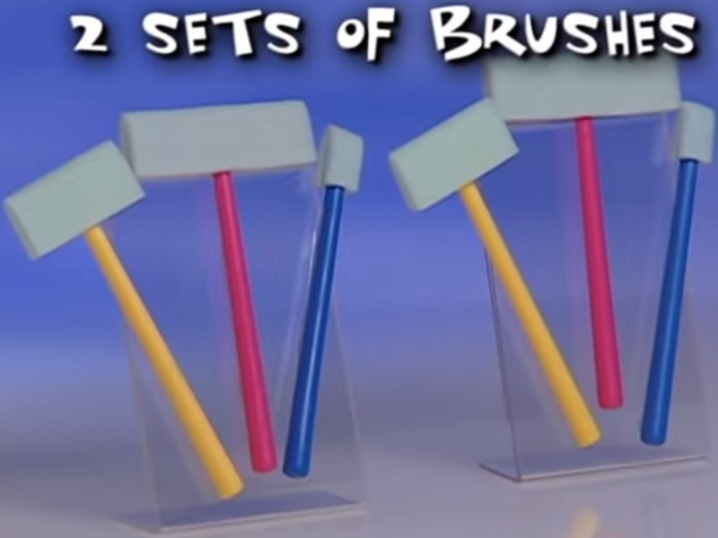 two set brushes puzzle