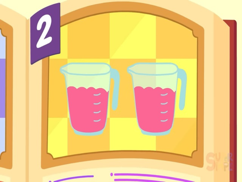 two cups raspberry jam puzzle