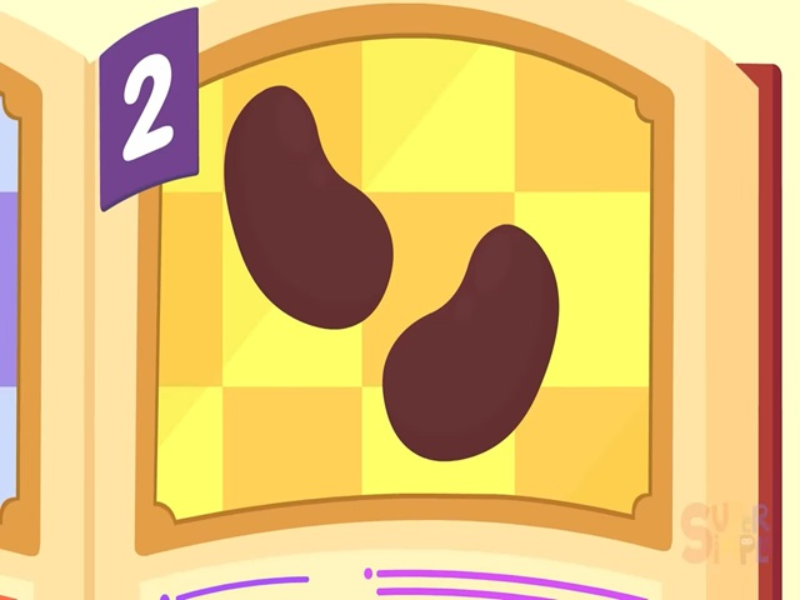 two bouncing beans puzzle