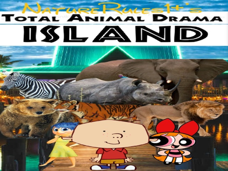 total animal drama island puzzle