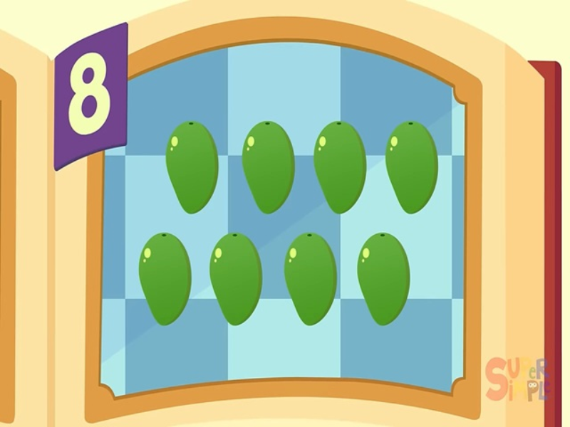 eight musical mangoes puzzle