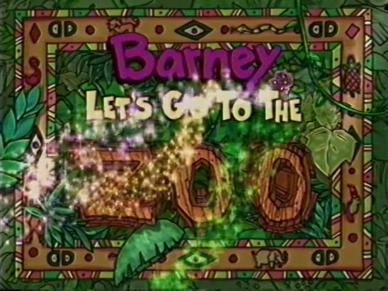 barney let us go to the zoo puzzle