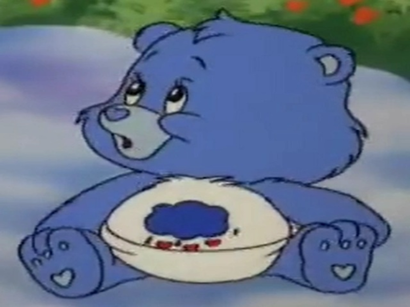 baby grumpy bear puzzle